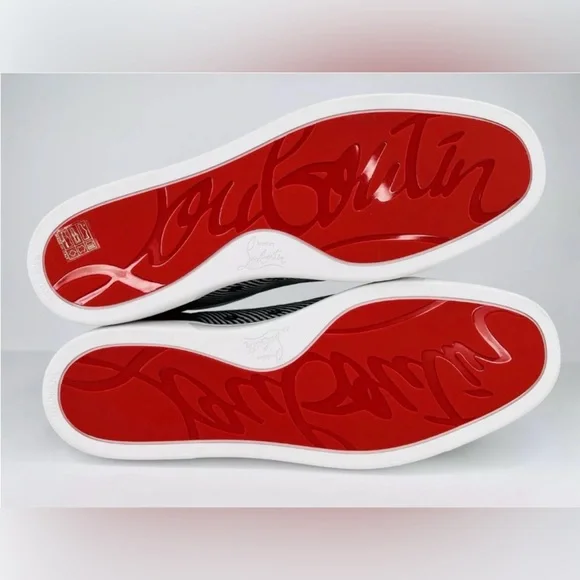 CHRISTIAN LOUBOUTIN Rantulow Orlato Flat Intrecciato Sneakers EU 44.5- US 11.5 Sneakers